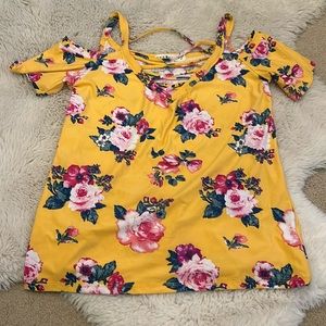 Eye Candy Floral Print Top